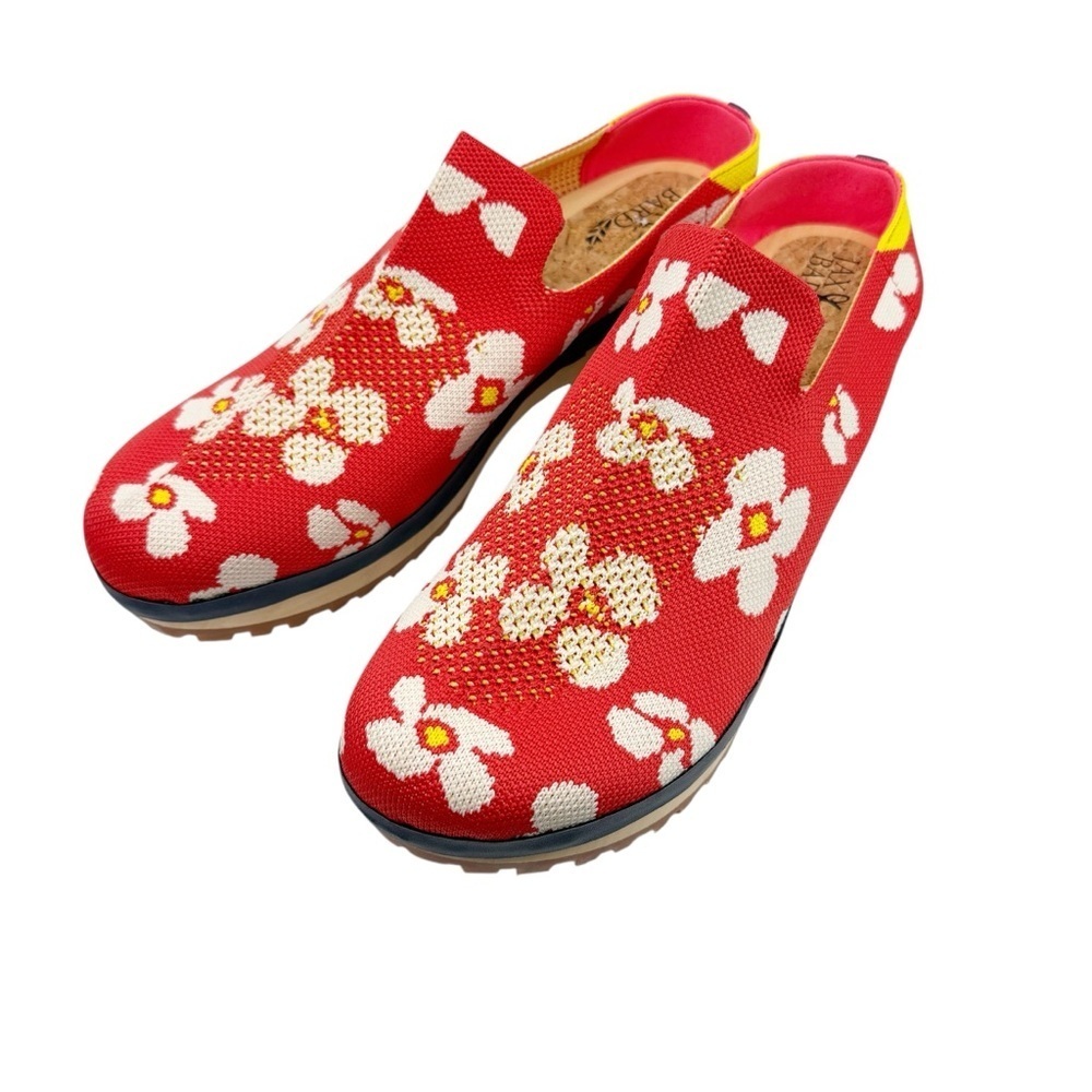 Jax & Bard Pholxy Red Viola Knit Clog Size 42